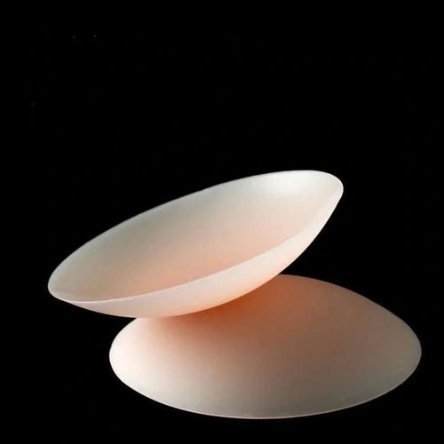 1 Pair Reusable Glue Free Bust Patch Cover Self-adhesive Thin Silicone Chest Patch Breast Petals Stickers - JromoCompany
