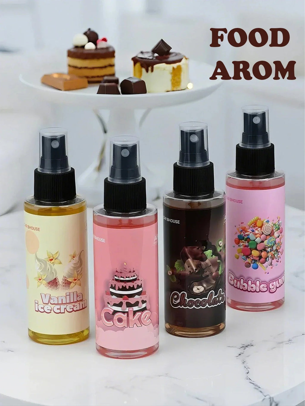100ml/3.38oz 10 scents air freshener, quickly eliminate odors, long lasting fragrance, air fresh, suitable for home, car, gifts - JromoCompany