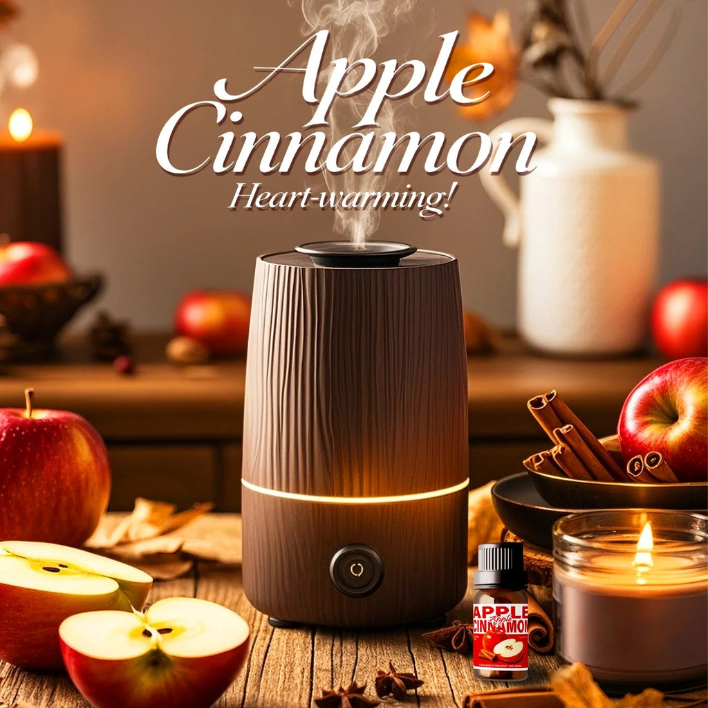 10ml Apple Cinnamon Essential Oil Perfume Aromatherapy Oils Sweet Fragrance Funny Gift For Women Alcohol-Free Skincare Hair Care - JromoCompany