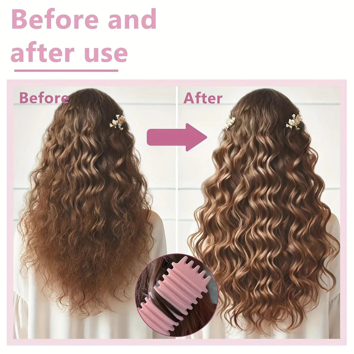 1/2pcs Detangling Candy Brush Curly Hair Scalp Massage Hair Comb with Cleaning Claw Natural Bristles Define Hair Styling Tools - JromoCompany