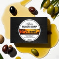 140g Hand Bamboo Charcoal Made Soap Bar Black Organic Soap Bar Charcoal Clay Organic Bathing Soap - JromoCompany