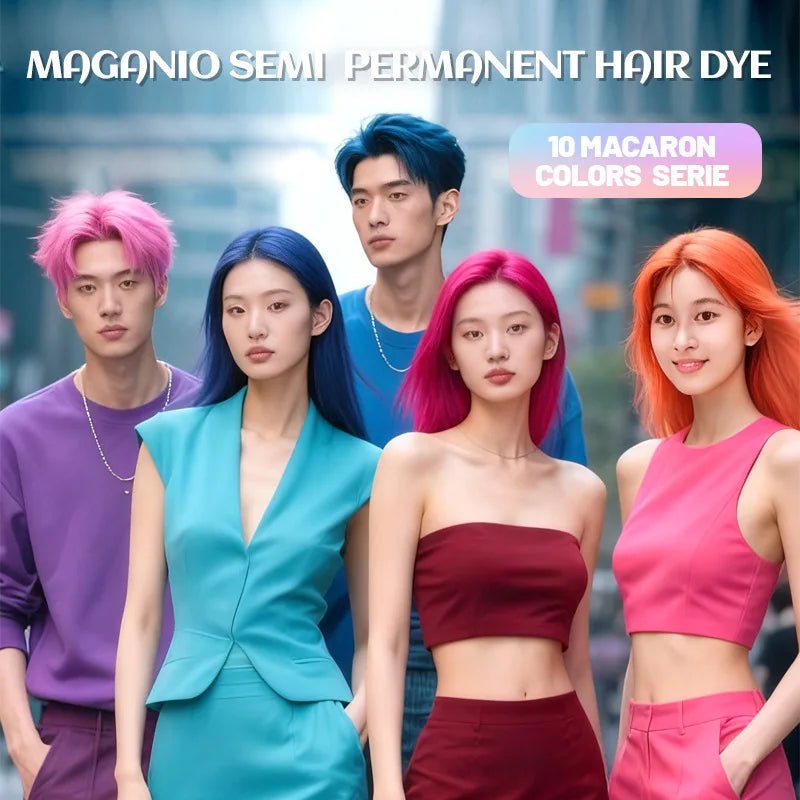 200ml plant-based hair dye, long-lasting color, easy to apply, covers gray hair, repairs damaged hair, and is easy to color. - JromoCompany