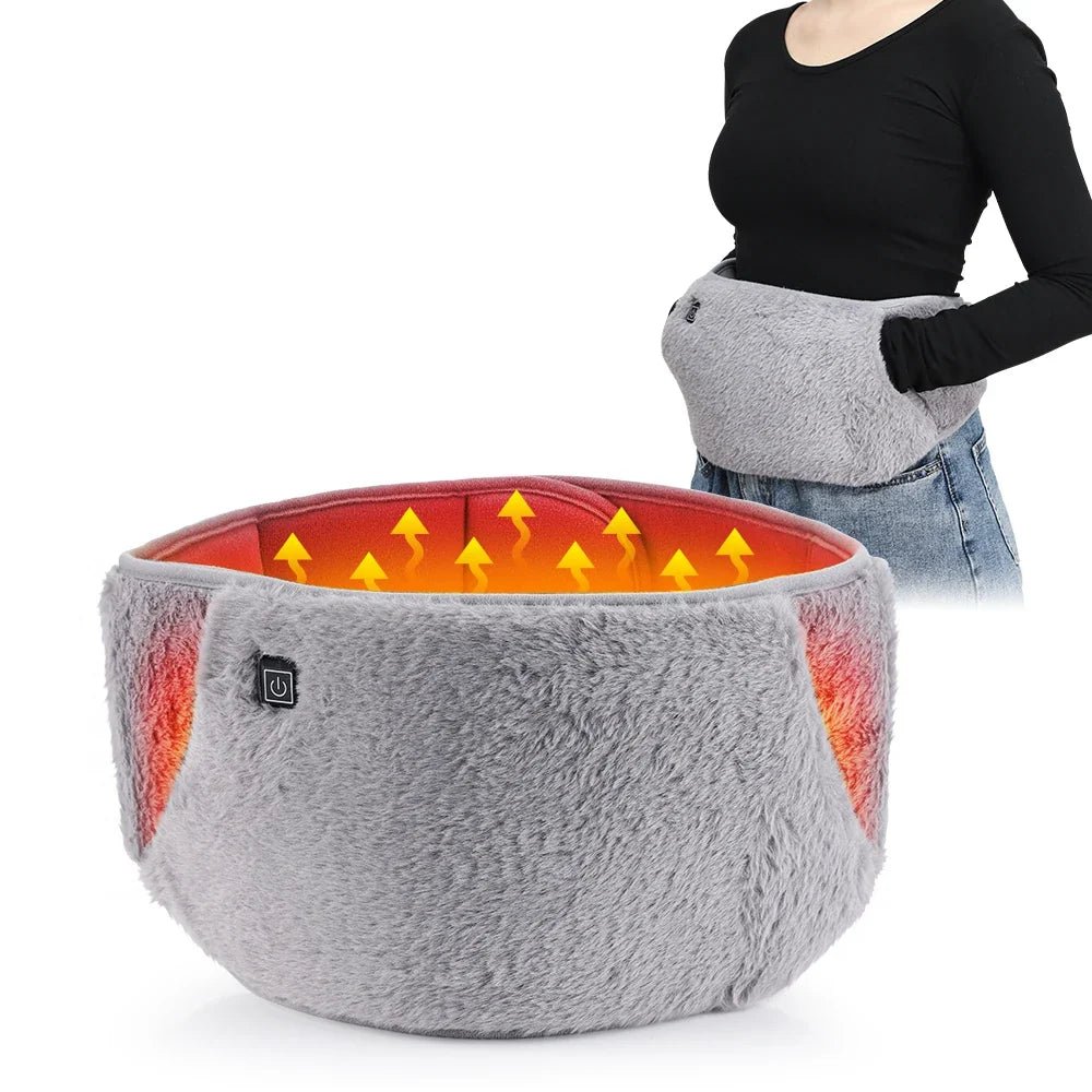 3 Levels Electric Graphene Heating Pad Cold-Proof Uterine Belt Cold-Proof Hand Waist Warming Pad USB Recharging Abdominal Warmer - JromoCompany