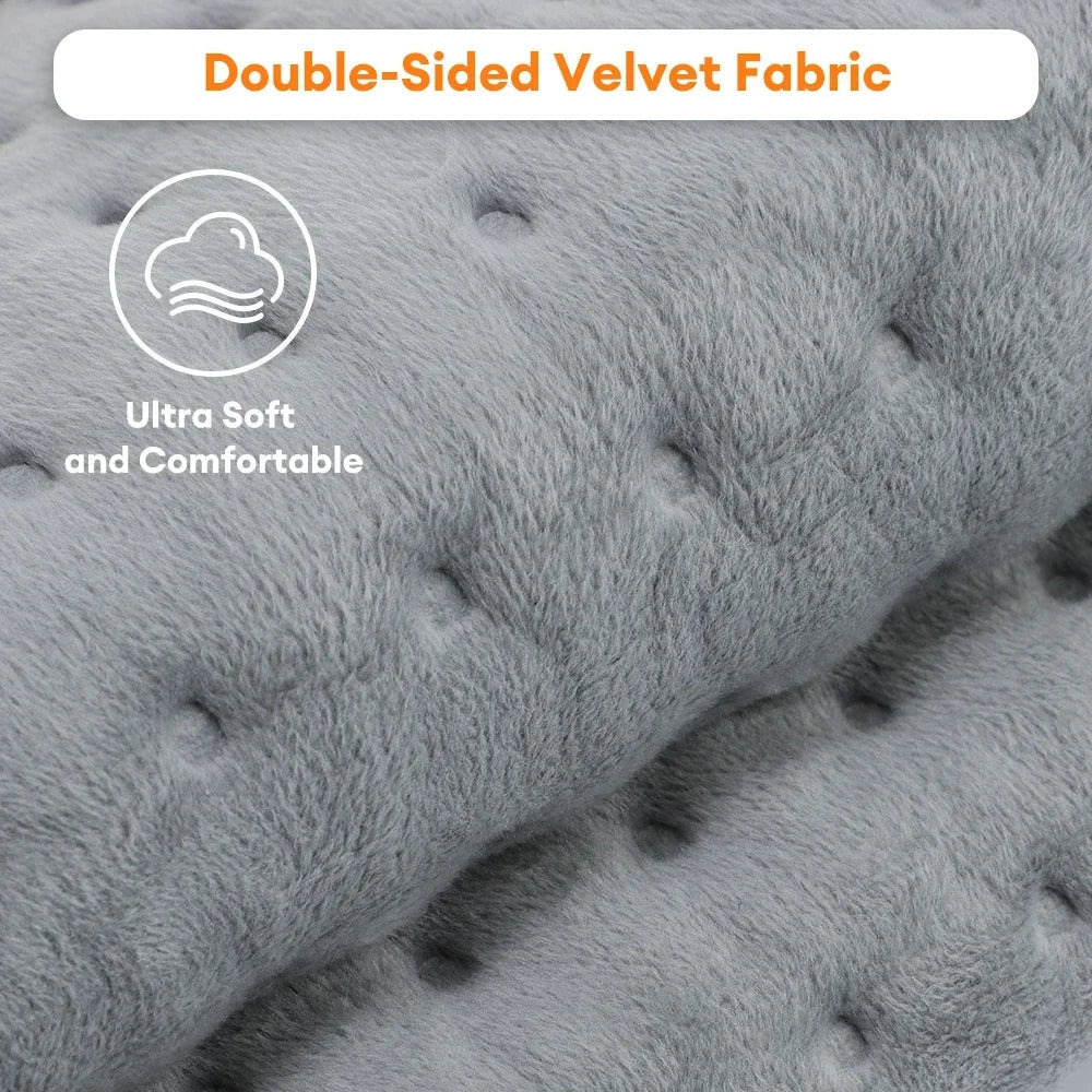 30*60cm Electric Heating Pads for Back Neck Shoulder Home Office Washable Winter Warm Blanket 4 Timer 9 Temperature Control - JromoCompany