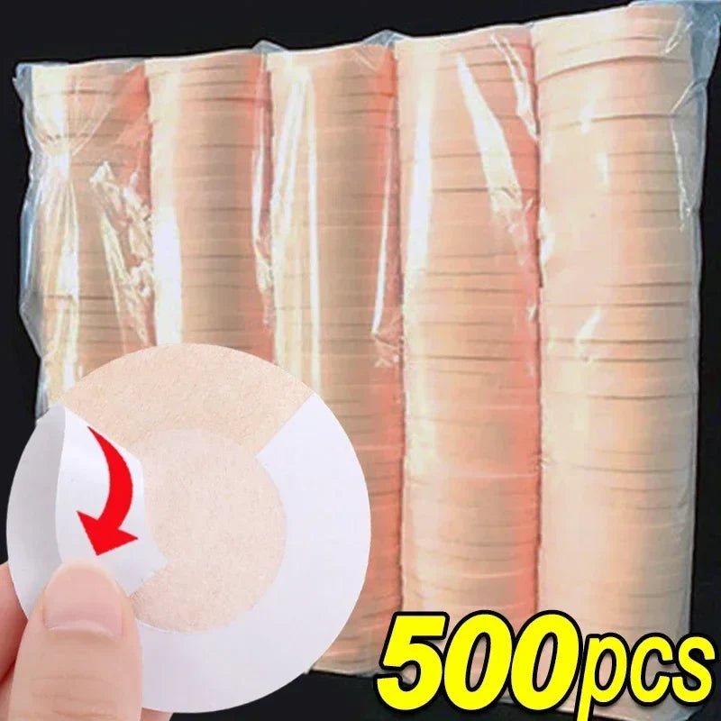 50-500pcs Nipple Cover Stickers Women Breast Lift Tape Pasties Invisible Self-Adhesive Disposable Bra Padding Chest Paste Patch - JromoCompany