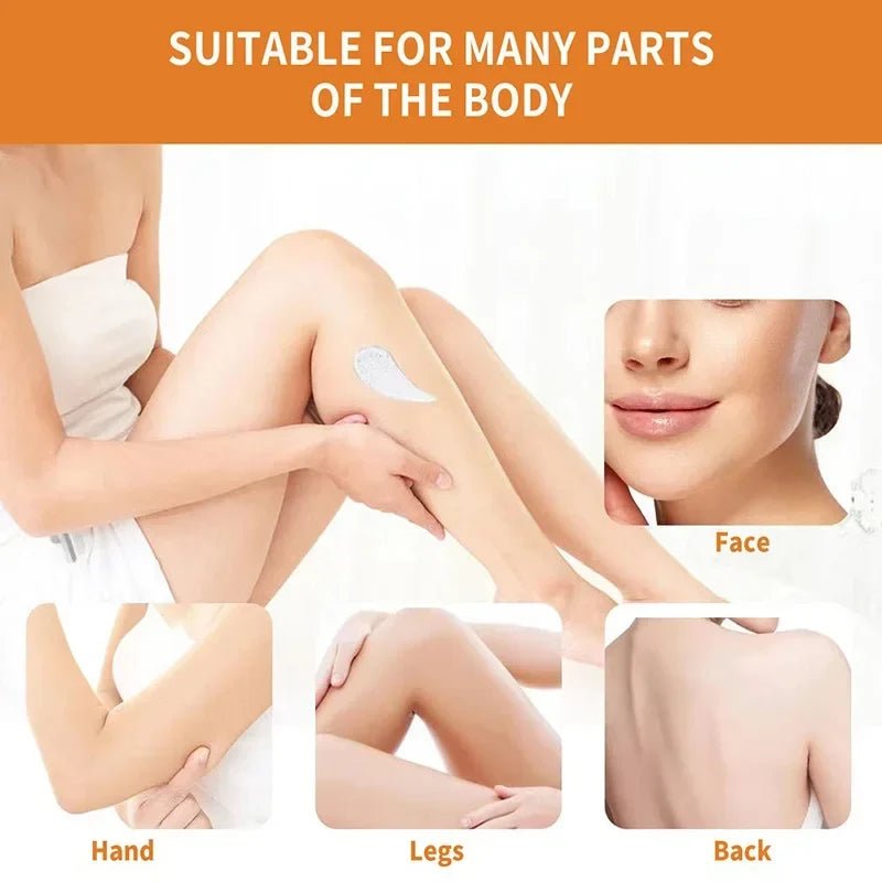 50g Orange Exfoliating Gel For Facial Body Gentle Orange Facial Scrub Body Cleansing Gel Dead Skin Remover Scrub Skin Cleaning - JromoCompany