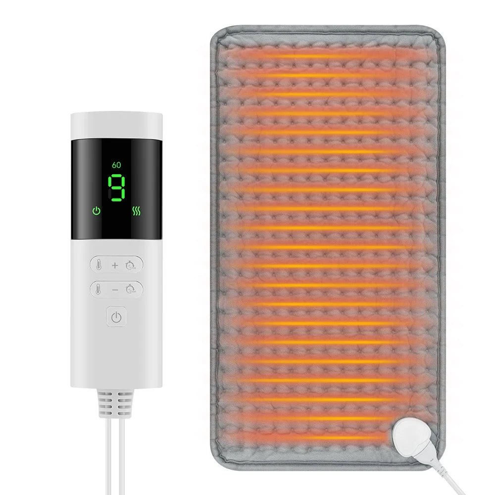 9 Level 4 Mode Timer 30X60cm Electric Heating Pad Blanket Hot Heated Pad for Abdomen Shoulder Knee Legs Winter Warm Washable - JromoCompany