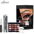 POPFEEL Eye Makeup Kit Makeup Set, Mini Makeup Kit, Eey Shadow Palette Eyebrow Mascara Eyeliner