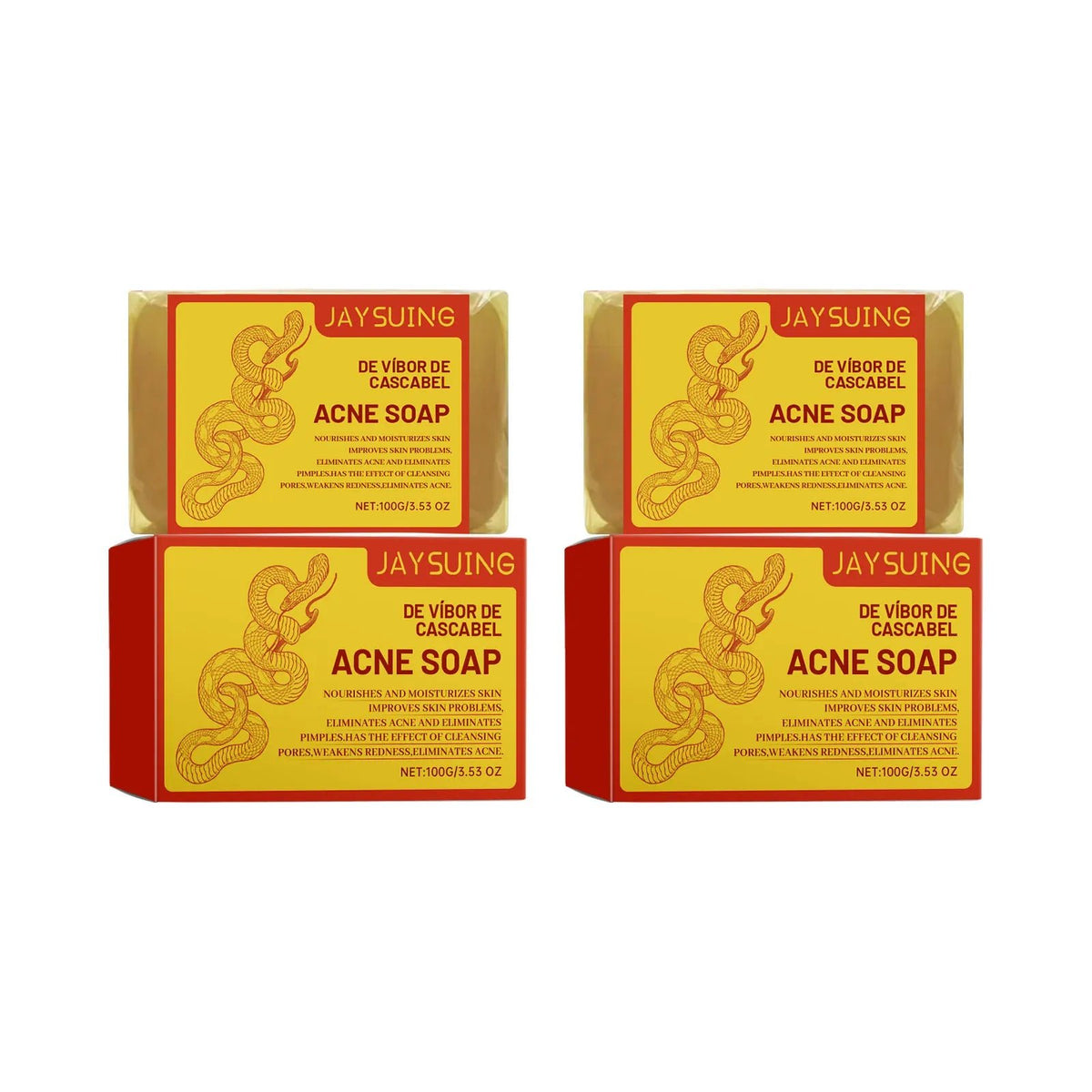 Acne Treatment Soap Pimple Remove Pigment Deep Cleansing Pores Shrink Oil Control Moisturize Body Face Lightening Skin Care Soap - JromoCompany