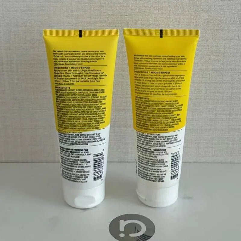 ACURE Exfoliating Blackheads Facial Pore Cleaning Green Mud Seaweed Scrub Facial Cleanser Skin Care Products - JromoCompany