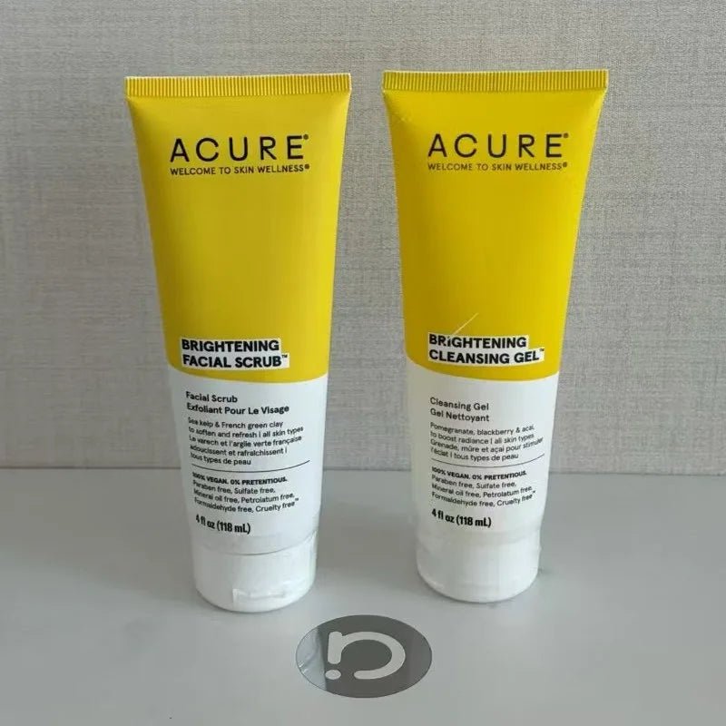 ACURE Exfoliating Blackheads Facial Pore Cleaning Green Mud Seaweed Scrub Facial Cleanser Skin Care Products - JromoCompany