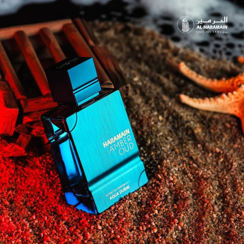 Al Haramain Amber Oud Aqua Dubai Eau De Cologne | Unisex, Long-Lasting | 2.0 oz - JromoCompany