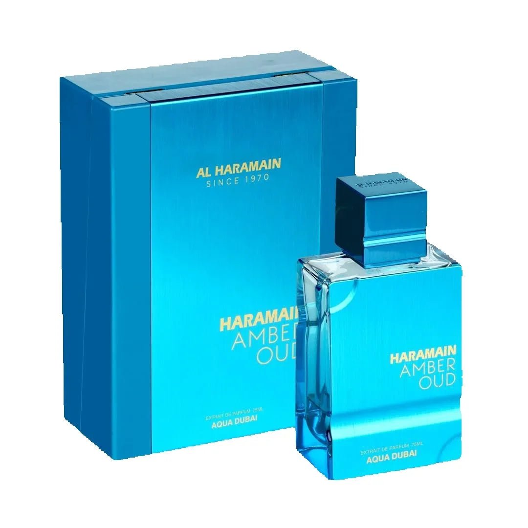 Al Haramain Amber Oud Aqua Dubai Eau De Cologne | Unisex, Long-Lasting | 2.0 oz - JromoCompany