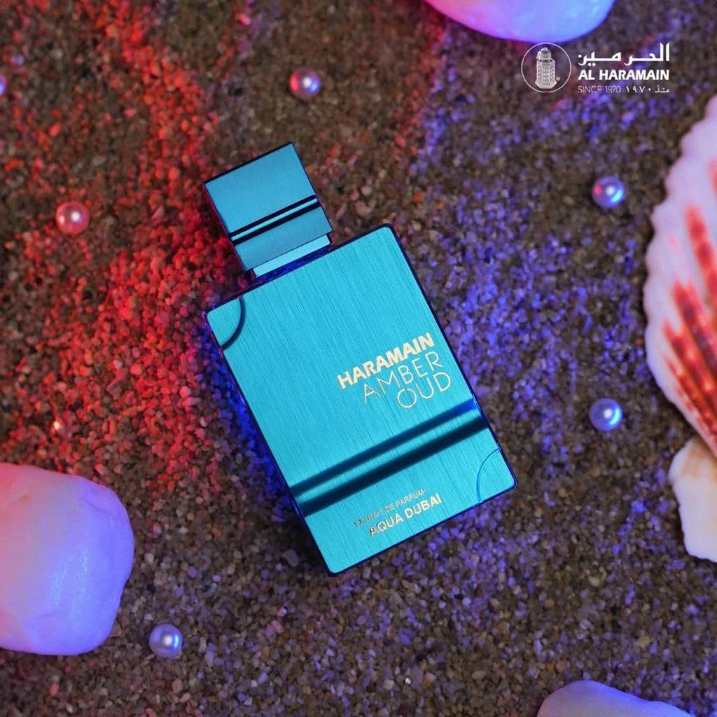 Al Haramain Amber Oud Aqua Dubai Eau De Cologne | Unisex, Long-Lasting | 2.0 oz - JromoCompany