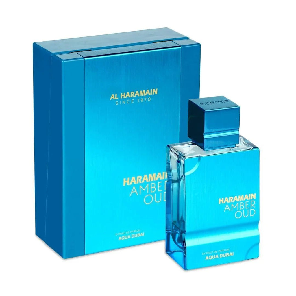 Al Haramain Amber Oud Aqua Dubai Eau De Cologne | Unisex, Long-Lasting | 2.0 oz - JromoCompany
