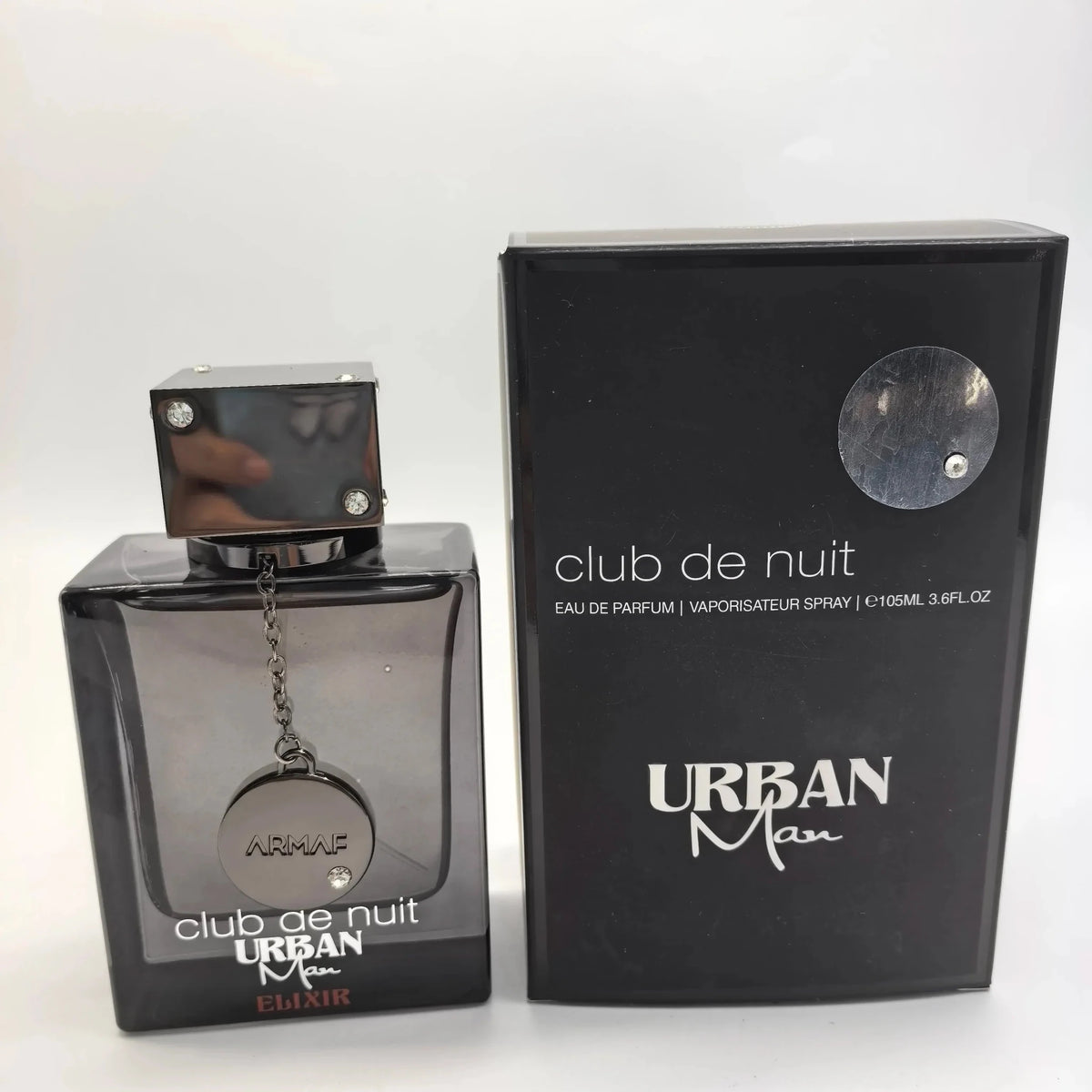 Armaf Club De Nuit Urban Man Elixir EDP 3.6oz – Bold Woody Amber Cologne, Gift for Halloween, Thanksgiving & Christmas - JromoCompany