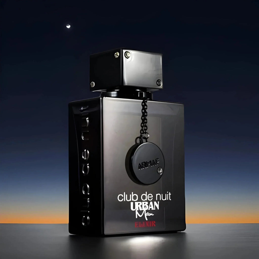 Armaf Club De Nuit Urban Man Elixir EDP 3.6oz – Bold Woody Amber Cologne, Gift for Halloween, Thanksgiving & Christmas - JromoCompany