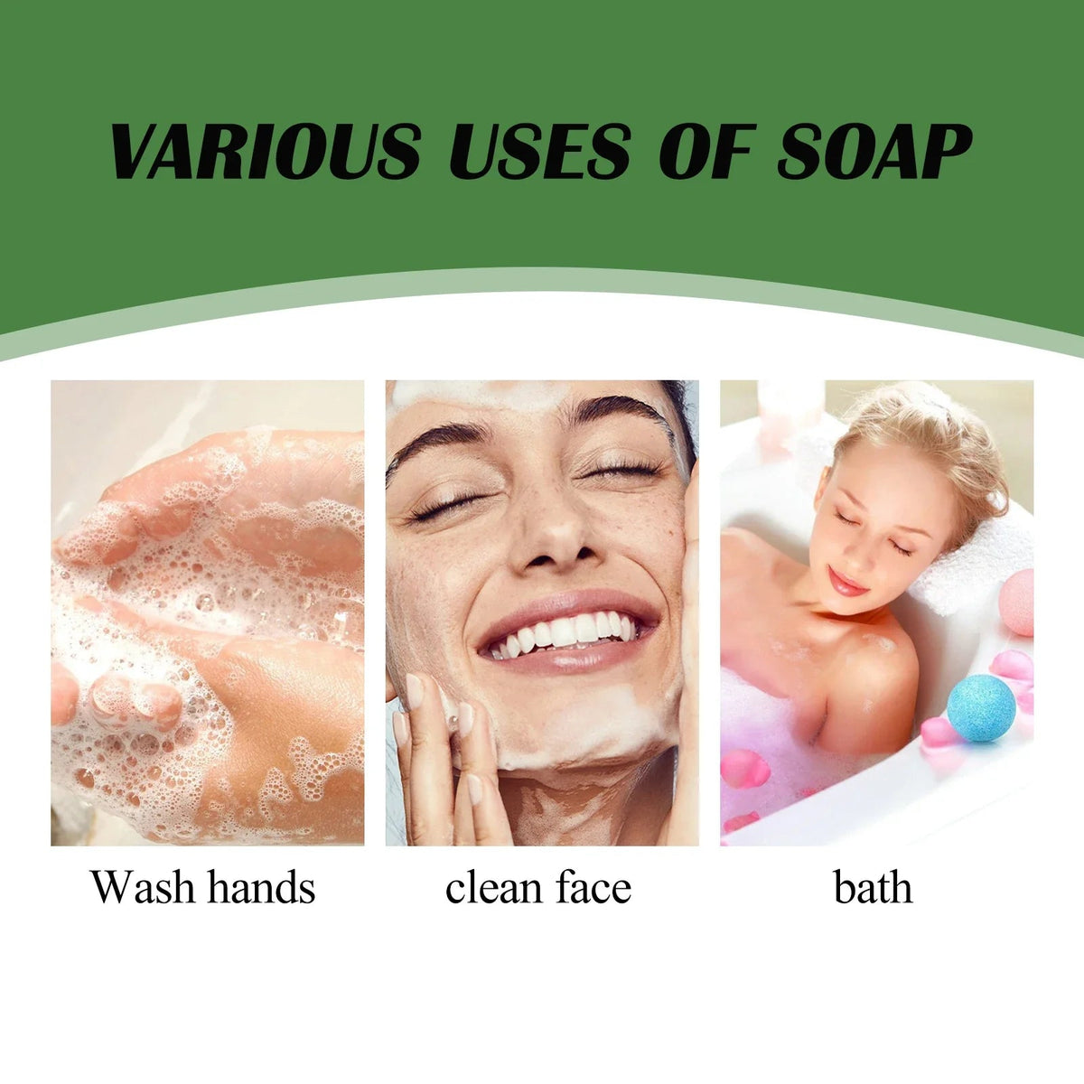 Bamboo Charcoal Cleansing Face Soap Remove Facial Dirt Reduce Blackheads Prevent Pore Blockage Deep Exfoliating Cleansing Soap - JromoCompany