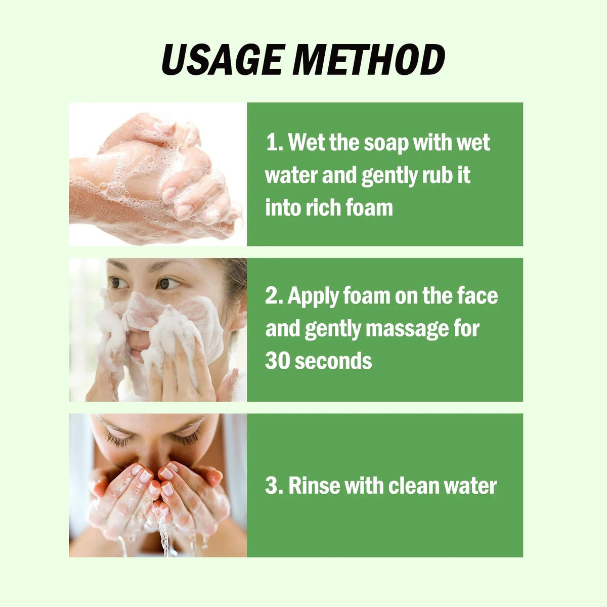 Bamboo Charcoal Cleansing Face Soap Remove Facial Dirt Reduce Blackheads Prevent Pore Blockage Deep Exfoliating Cleansing Soap - JromoCompany