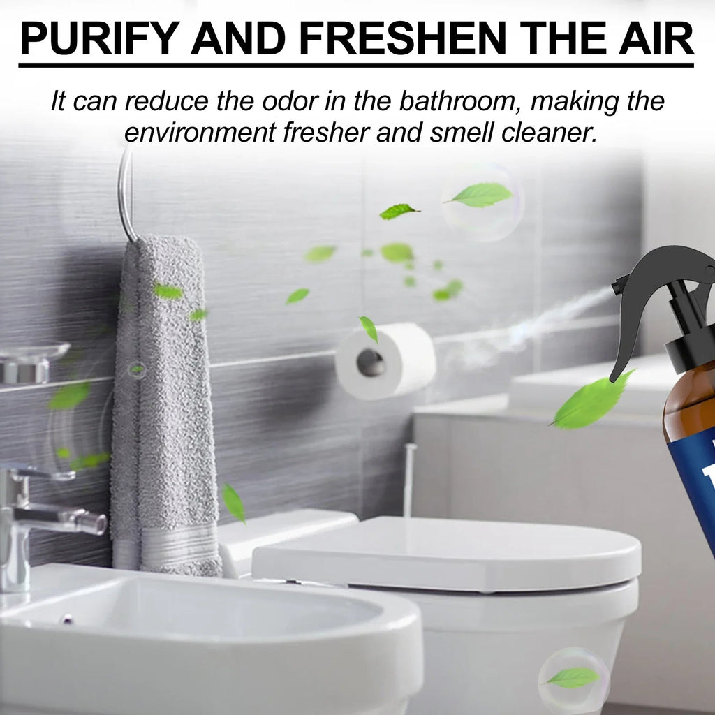 Bergamot Bathroom Deodorizer Spray Multi-functional Air Freshener for Kitchen Bedroom Interior Household Air Purification Spray - JromoCompany
