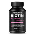 Biotin Capsules - Promotes Hair Growth, Strengthens Nails, Improves Skin Health, Dietary Nutritional Supplement - JromoCompany