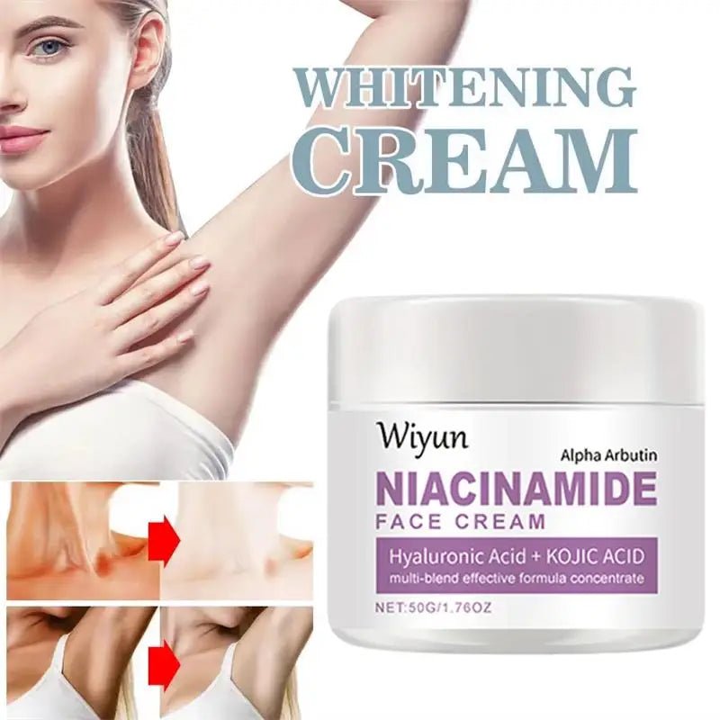 Body Whitening Cream Private Parts Underarm Bleaching Serum Whiten Butt Knee Brighten Inner Thigh Intimate Dark Remove Melanin - JromoCompany