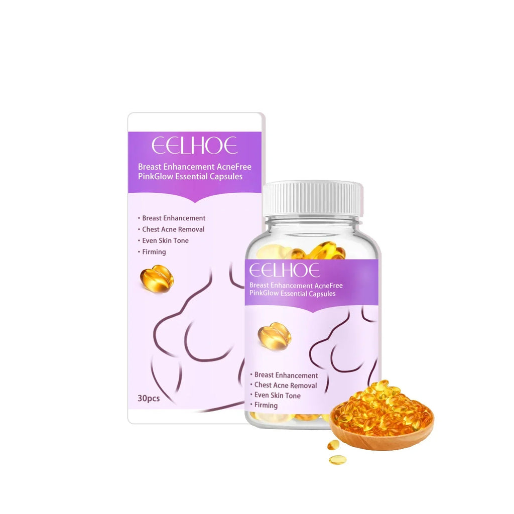 Breast Enhancement Oil Capsule Breast Firming Tightening Massage Bigger Chest Lift Oil Fast Growth Breast Bigger Capsules 30PCS - JromoCompany