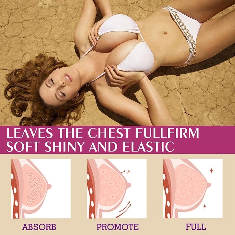 Breast Enlargement Essential Oil Frming Enhancement Breast Enlarge Big Bust Enlarging Bigger Chest Massage Prevents Sagging Care - JromoCompany