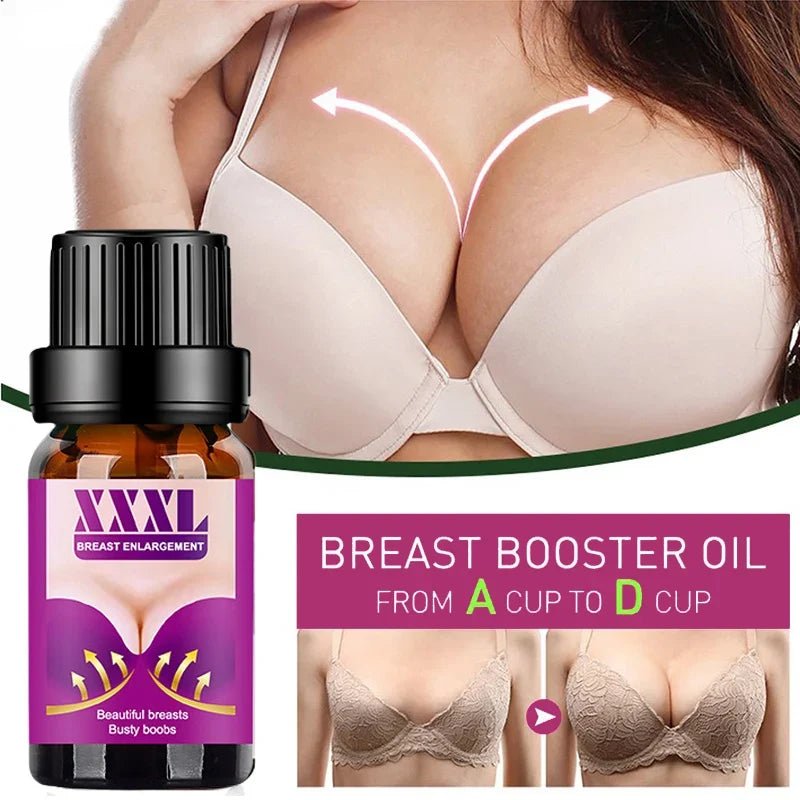 Breast Enlargement Essential Oil Frming Enhancement Breast Enlarge Big Bust Enlarging Bigger Chest Massage Prevents Sagging Care - JromoCompany