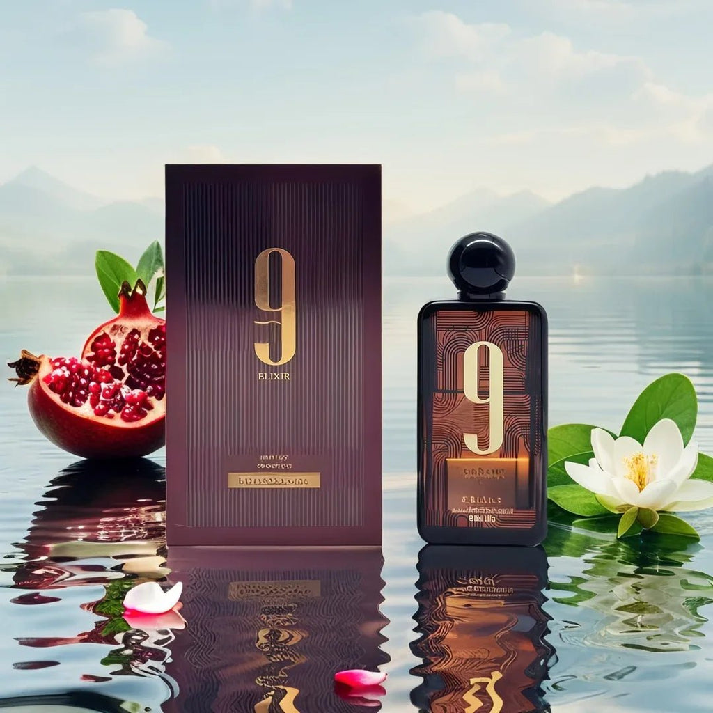 Brown 9PM Elixir Unisex Extrait de Parfum, 3.4 Fl. Oz Long-lasting fragrance suitable for everyday use Valentine's Day gifts - JromoCompany