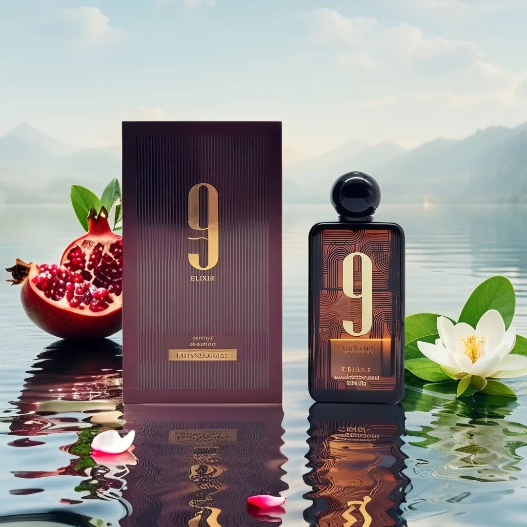 Brown 9PM Elixir Unisex Extrait de Parfum, 3.4 Fl. Oz Long-lasting fragrance suitable for everyday use Valentine's Day gifts - JromoCompany