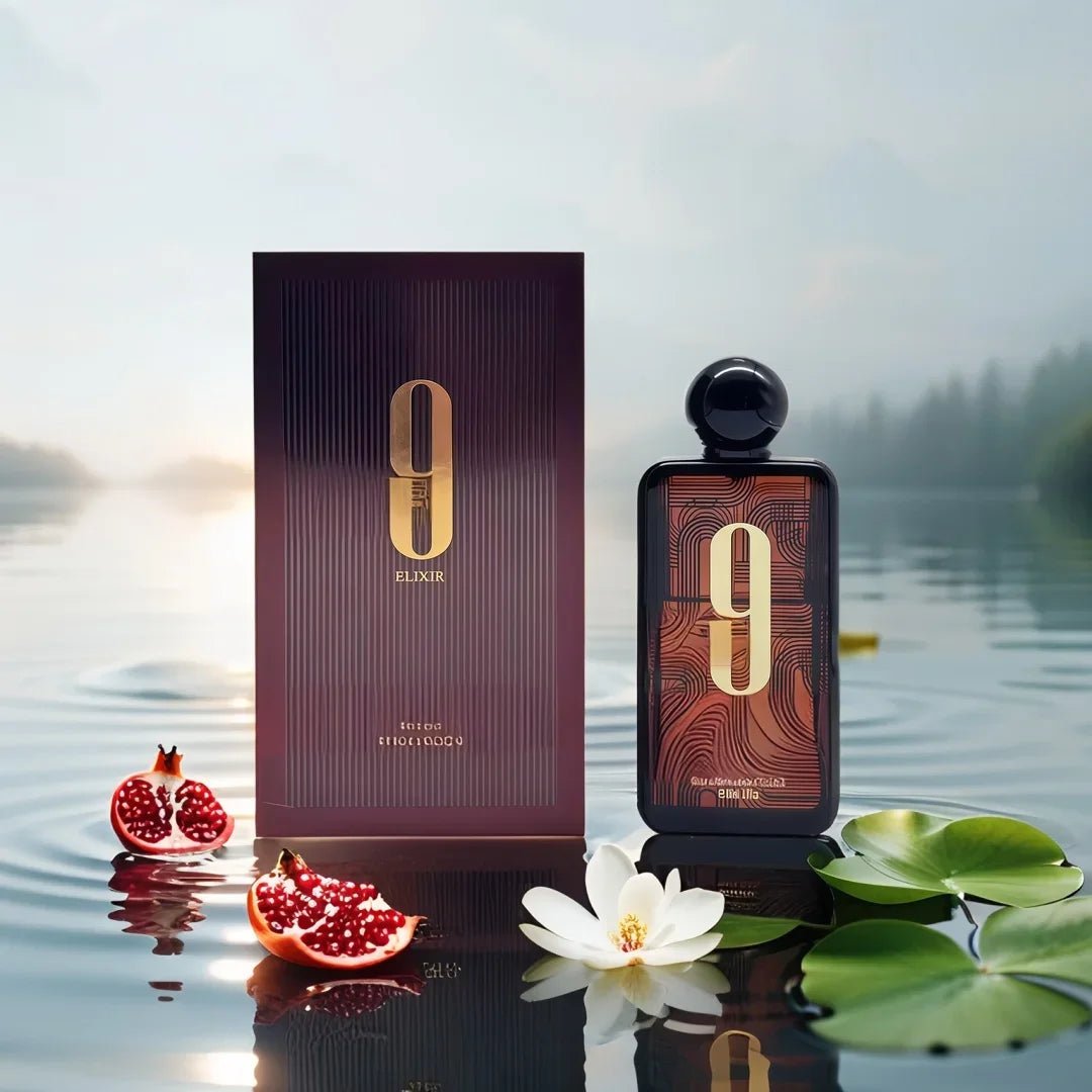 Brown 9PM Elixir Unisex Extrait de Parfum, 3.4 Fl. Oz Long-lasting fragrance suitable for everyday use Valentine's Day gifts - JromoCompany