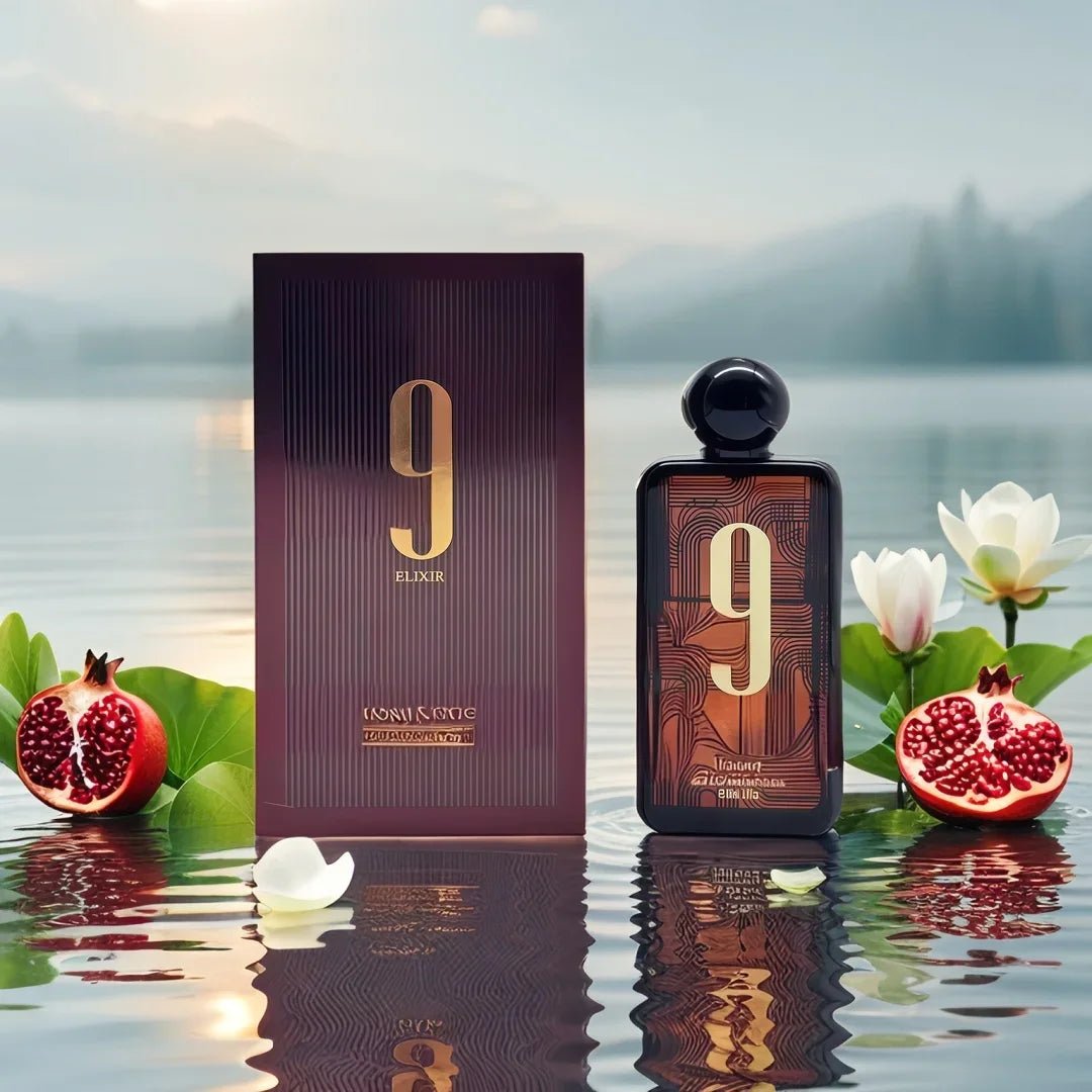 Brown 9PM Elixir Unisex Extrait de Parfum, 3.4 Fl. Oz Long-lasting fragrance suitable for everyday use Valentine's Day gifts - JromoCompany