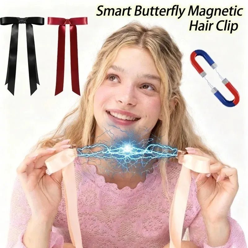 Butterfly Magnetic Hair Clip for Women Girls, Smart No Damage Strong Hold Innovative Hair Accessories Gift - JromoCompany