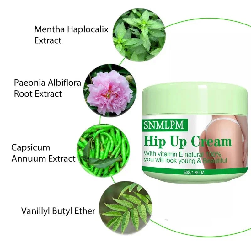 Buttock Enlargement Cream Butt Lift Up Firming Essential Oil Big Ass Enhance Hip Growth Tighten Shaping Sexy Body Care For Women - JromoCompany