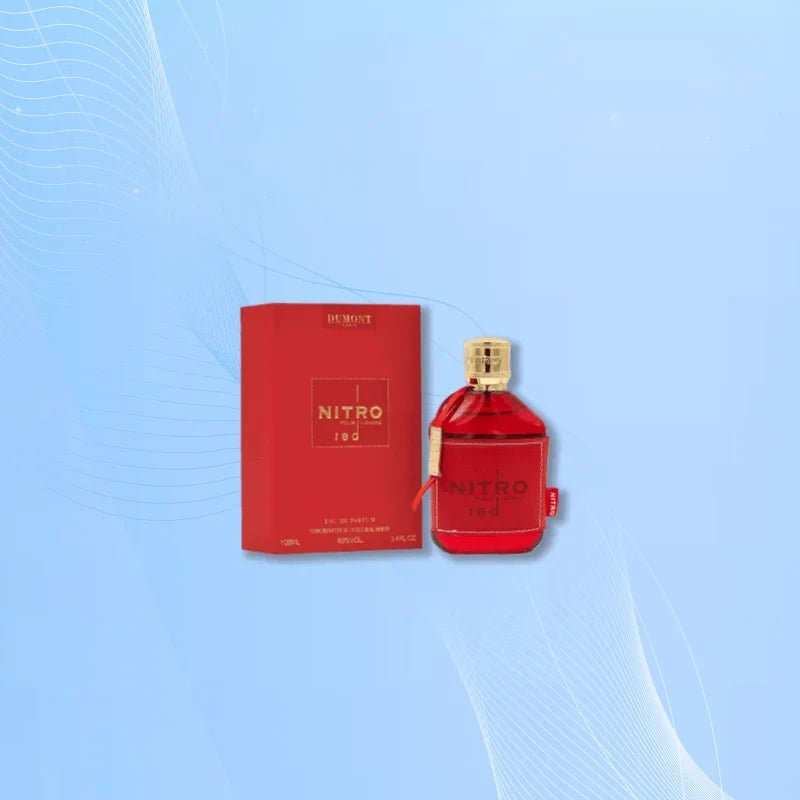 Dumont NITRO RED Eau de Parfum for Men - Fruity, Woody & Floral Fragrance, Luxury Long Lasting Cologne & Body Spray, Ideal gift - JromoCompany