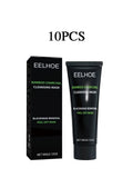 Eelhoe Bamboo Charcoal Blackhead Remover Face Mask Deep Cleansing Pores Shrink Nourishing Acne Treatment Face Peel Off Mask - JromoCompany