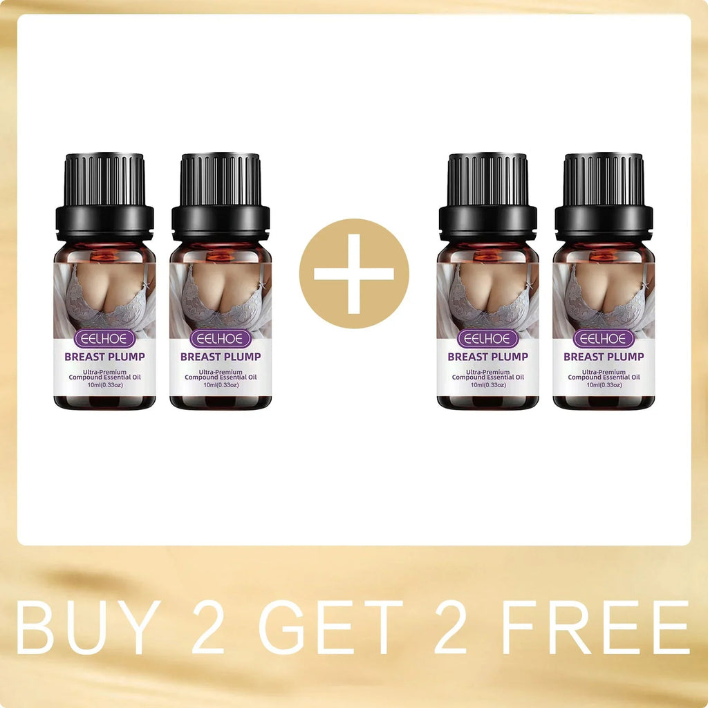 EELHOE Breast Enlargement Oil Breast Growth Hormone Strengthen Skin Elasticity Moisturizing Skin Care Body Firming Massage Oil - JromoCompany