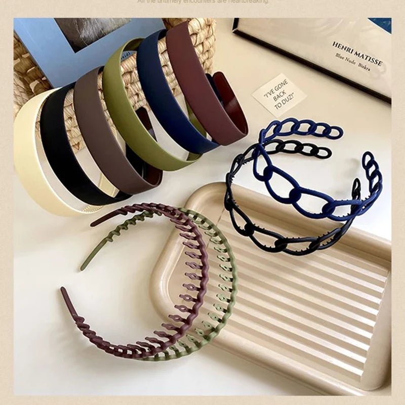 Fashion Headband Women Men Hair Bands Set Girls HairBand Hair Hoop Head band Hair Accessories Headwear Headdress Gift For Hair - JromoCompany