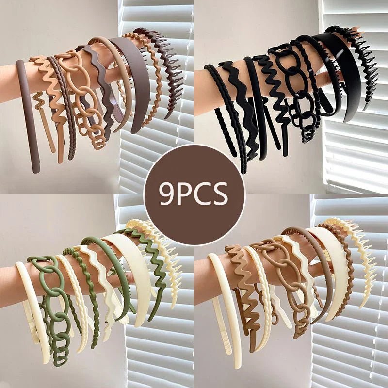 Fashion Headband Women Men Hair Bands Set Girls HairBand Hair Hoop Head band Hair Accessories Headwear Headdress Gift For Hair - JromoCompany