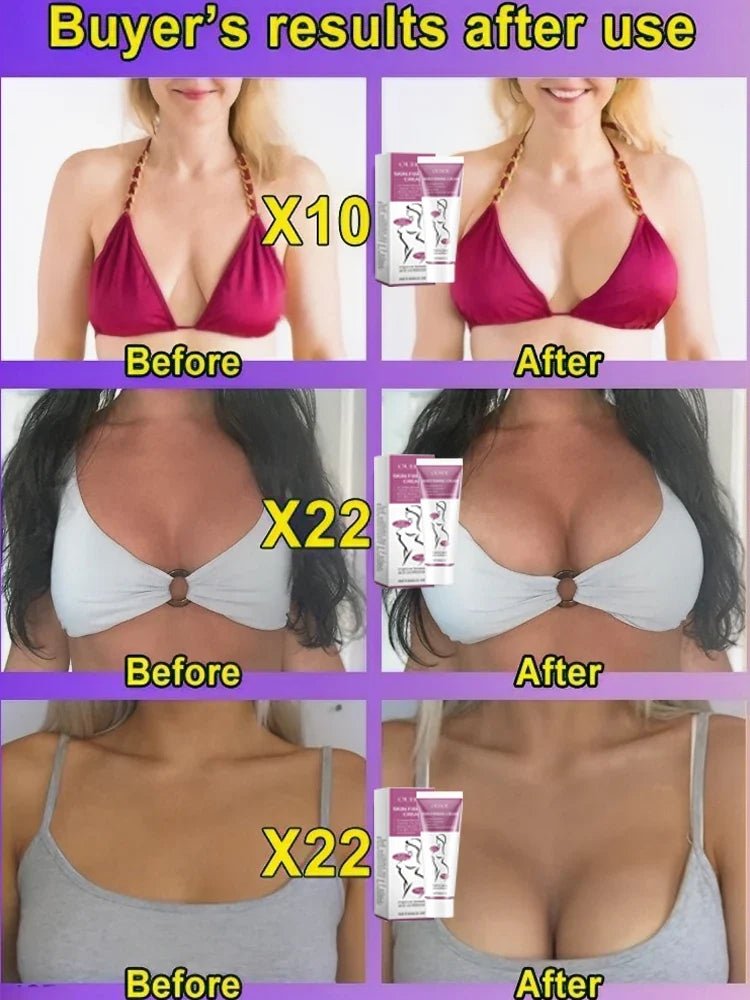 Fast Breast Growth Enlargement Cream Chest Lift Firm Enhancer Care Oil Butt Breast Plump Growth Massage Boobs Bigger Body Care - JromoCompany