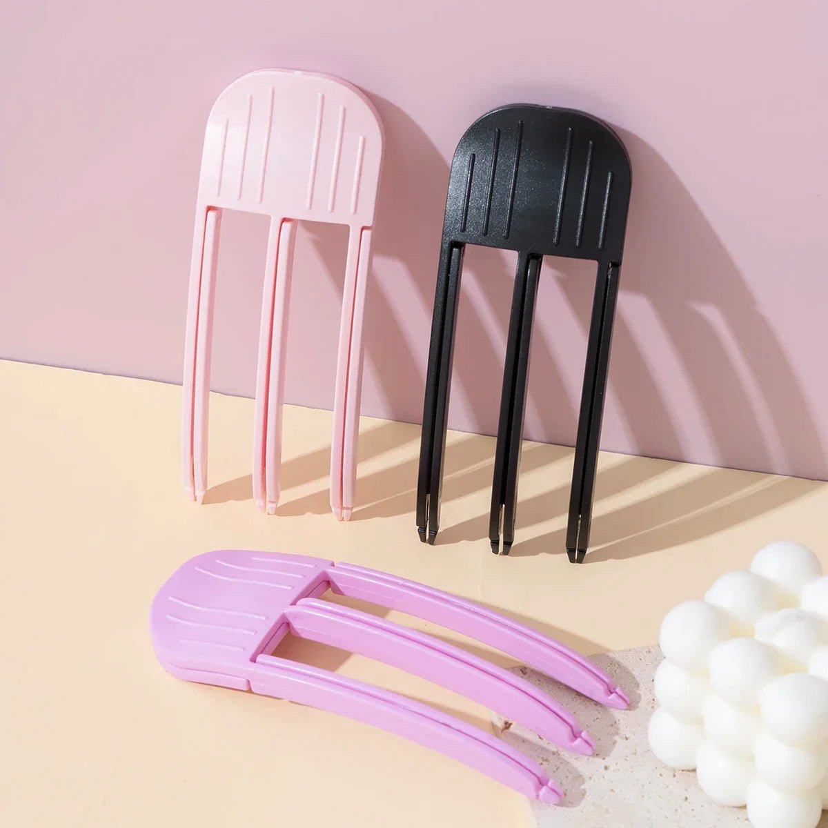 Fluffy Hairpin Curling Bangs Clips Hair Roots Volumizing Hair Clips Women Curling Fixed Shape Clips Fashion Volume Hair Roller - JromoCompany