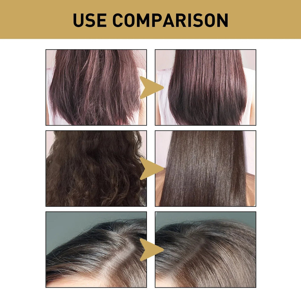 Ginger Regrowth Shampoo Anti Hair Loss Oil Control Dandruff Removal Moisturiz Nourish Scalp Repair Damaged Hair Growth Shampoo - JromoCompany