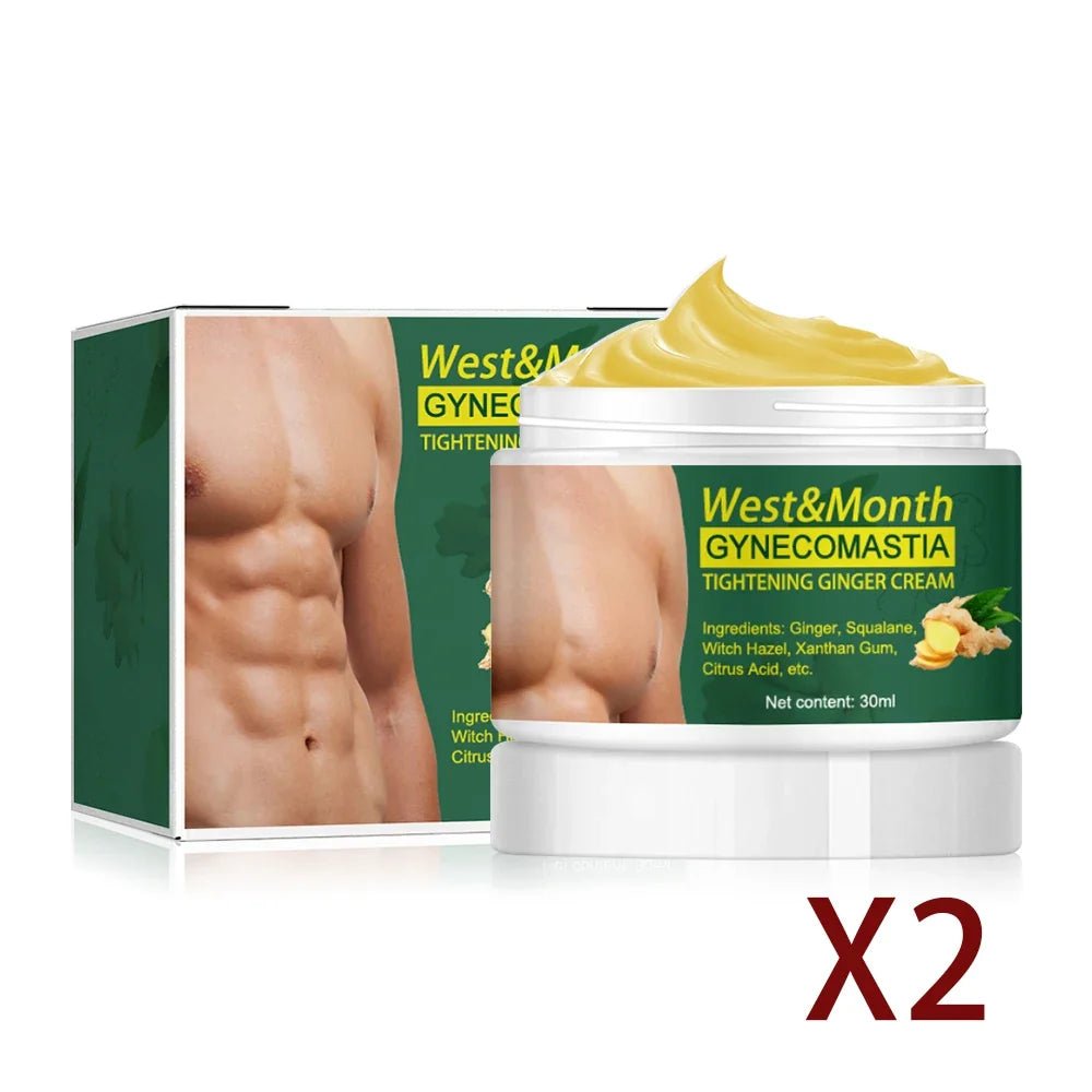 Gynecomastia Tightening Ginger Cream Weight Loss Cream Abdominal Muscle Fat Reduction Cream Fat Burning Cream For Men Women 30ml - JromoCompany