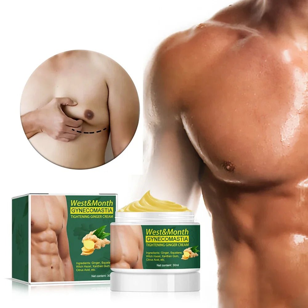 Gynecomastia Tightening Ginger Cream Weight Loss Cream Abdominal Muscle Fat Reduction Cream Fat Burning Cream For Men Women 30ml - JromoCompany