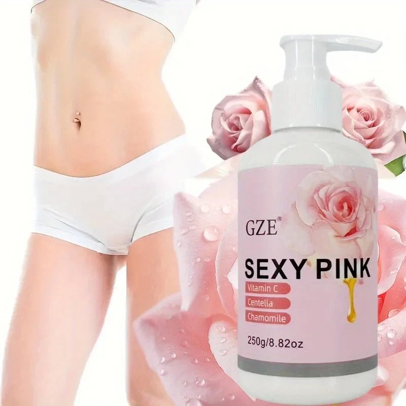 GZE Pink Private Area Moisturizer, Moisturizes And Tights, Gentle And Suitable for Sensitive Skin, Fresh Aroma, Fast Absorption - JromoCompany