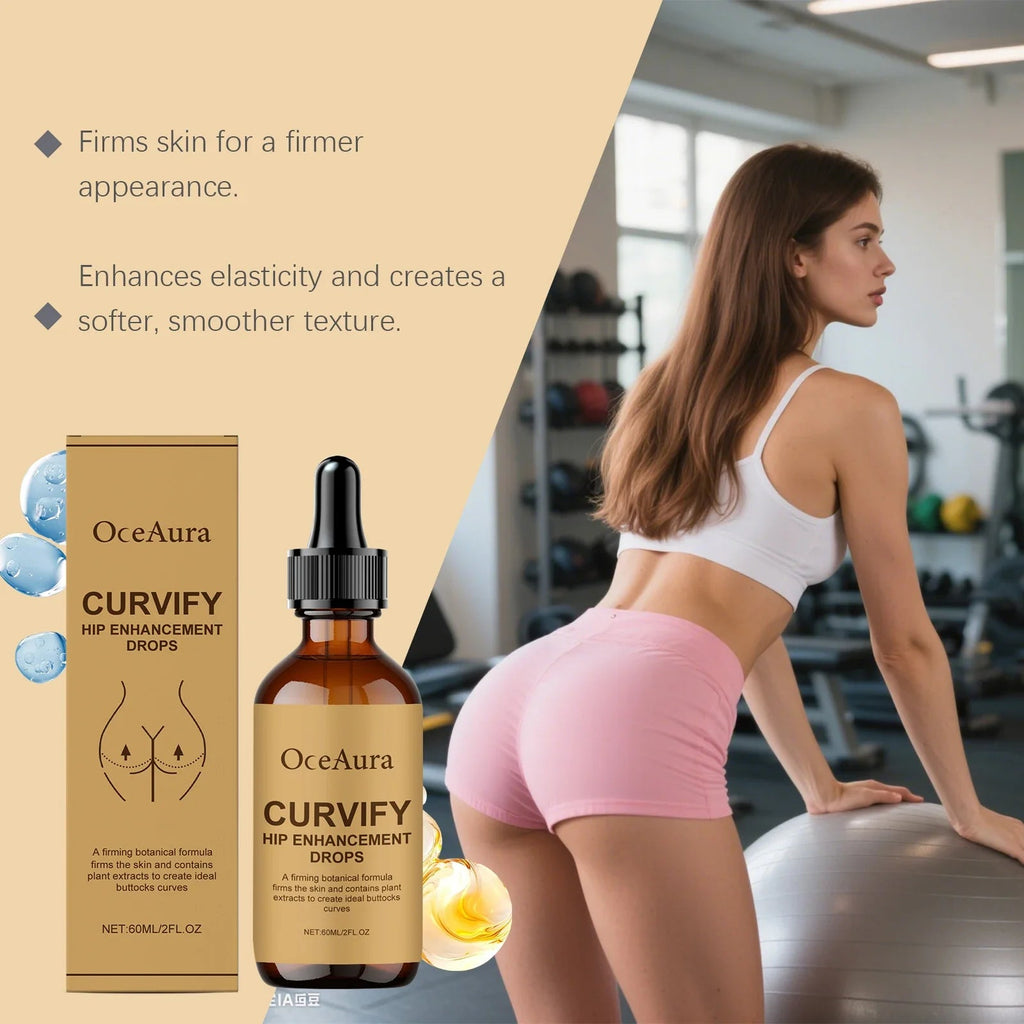 Hip Firming Enlarge Essence Enhance Skin Elasticity Improve Hip Depression Create Perfect Lines Moisturizing Hip Care Serum Oil - JromoCompany