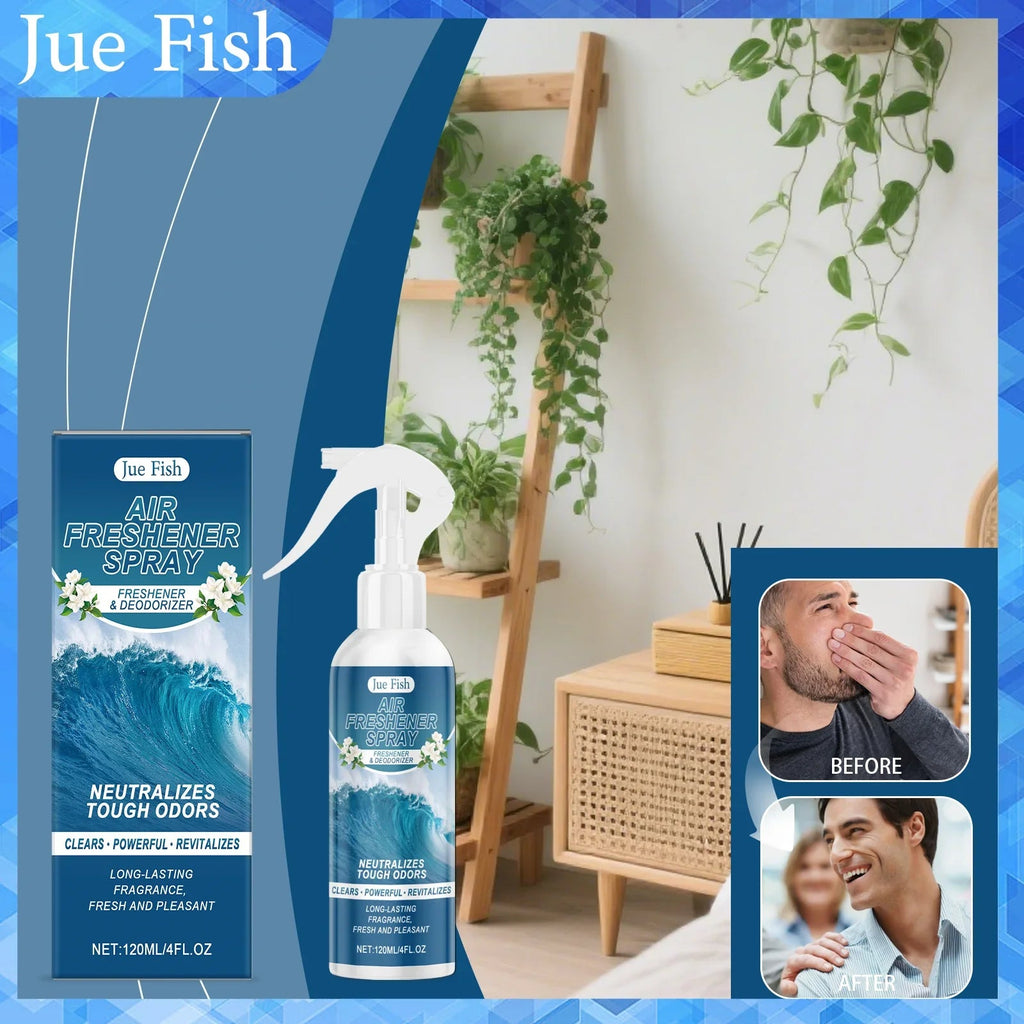 Indoor Air Freshener Spray Jasmine Scent With Long Lasting Fragrance Living Room Bedroom Bathroom Indoor Household Spray - JromoCompany