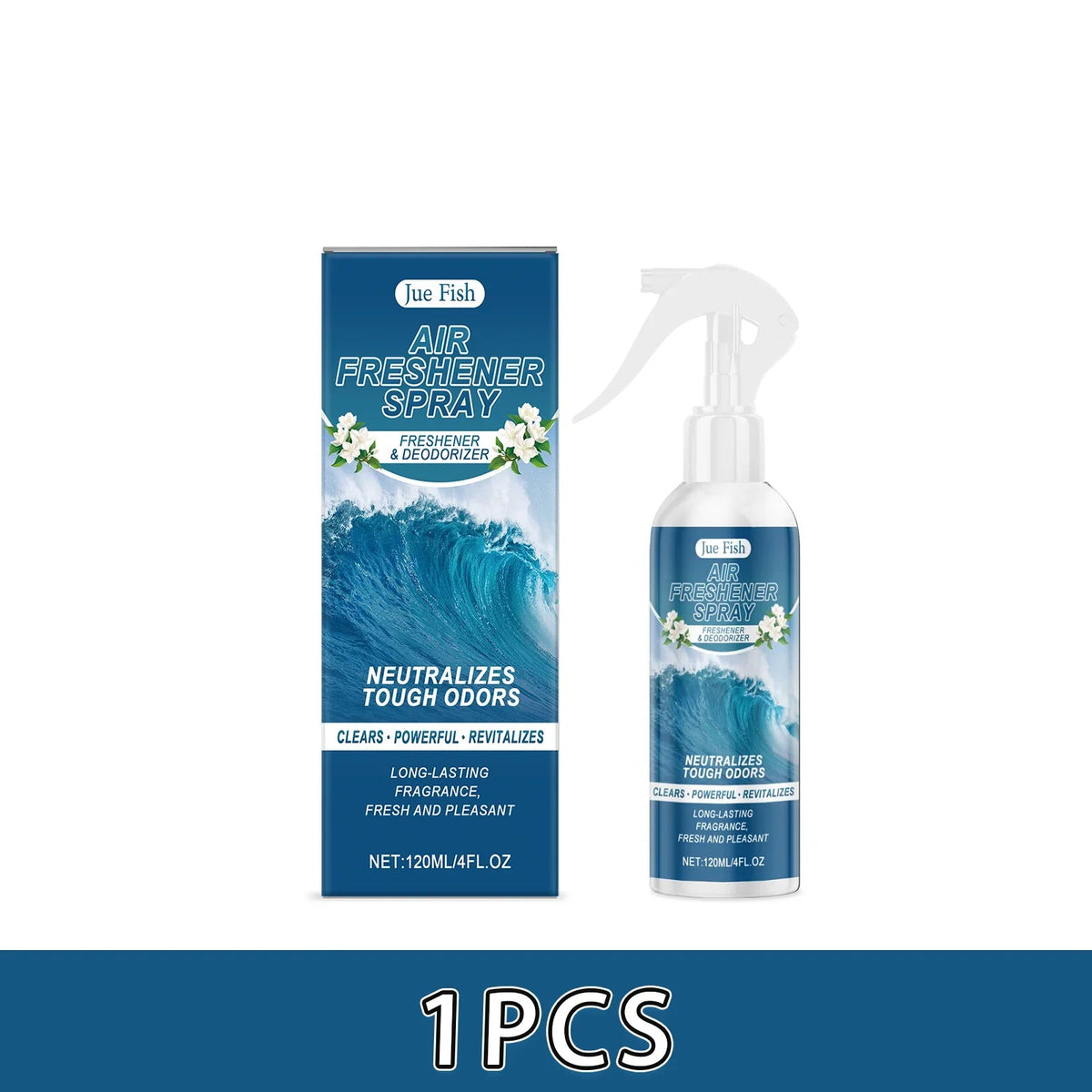 Indoor Air Freshener Spray Jasmine Scent With Long Lasting Fragrance Living Room Bedroom Bathroom Indoor Household Spray - JromoCompany