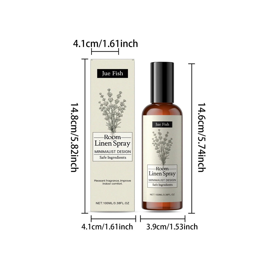 Indoor Lavender Fragrance Spray - Long-Lasting Freshness Improves Indoor Air Quality Household Deodorant And Air Freshener 100ml - JromoCompany